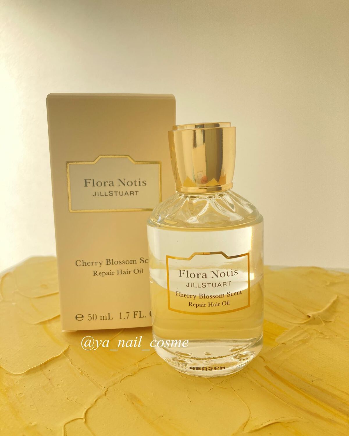 チェリーブロッサム　リペアヘアオイル/Flora Notis JILL STUART/ヘアオイルを使ったクチコミ（1枚目）