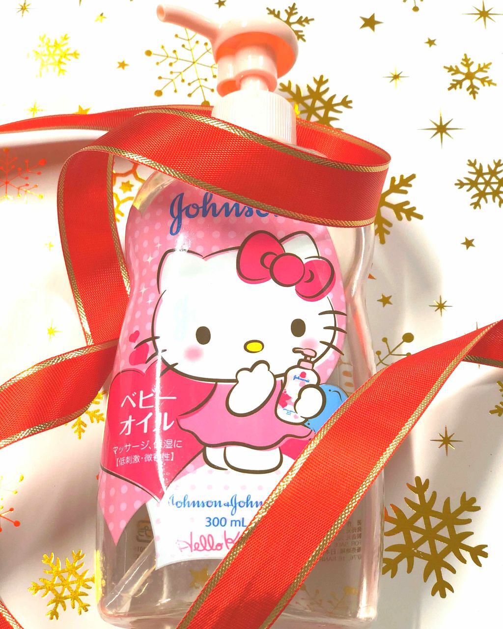 ジョンソンベビーオイル微香性/ジョンソンベビー/ボディオイルを使ったクチコミ（1枚目）