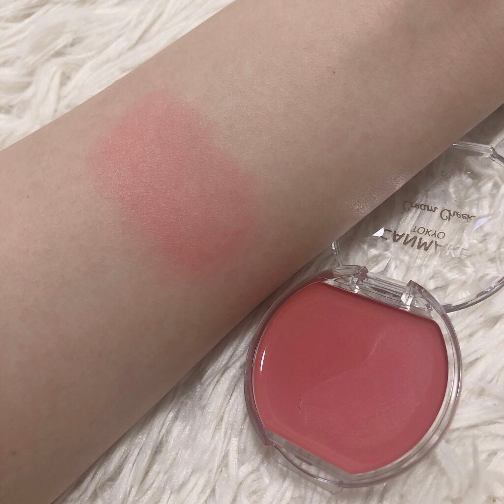 クリームチーク/キャンメイク/ジェル・クリームチークを使ったクチコミ(3枚目)