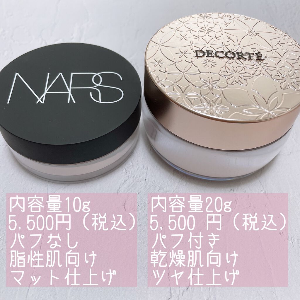 ライトリフレクティングセッティングパウダー ルース/NARS/ルースパウダーを使ったクチコミ(3枚目)