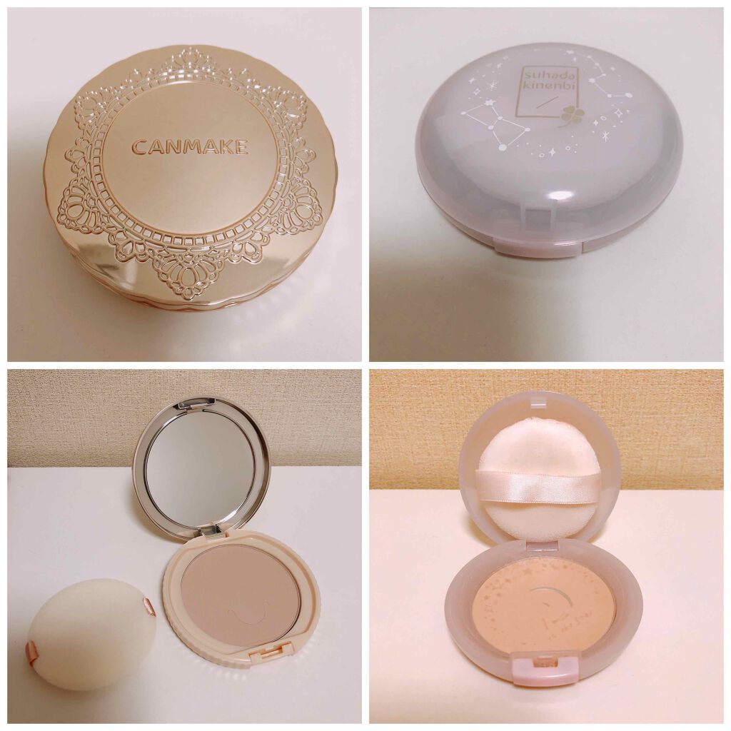 【旧品】マシュマロフィニッシュパウダー/キャンメイク/プレストパウダーを使ったクチコミ(2枚目)