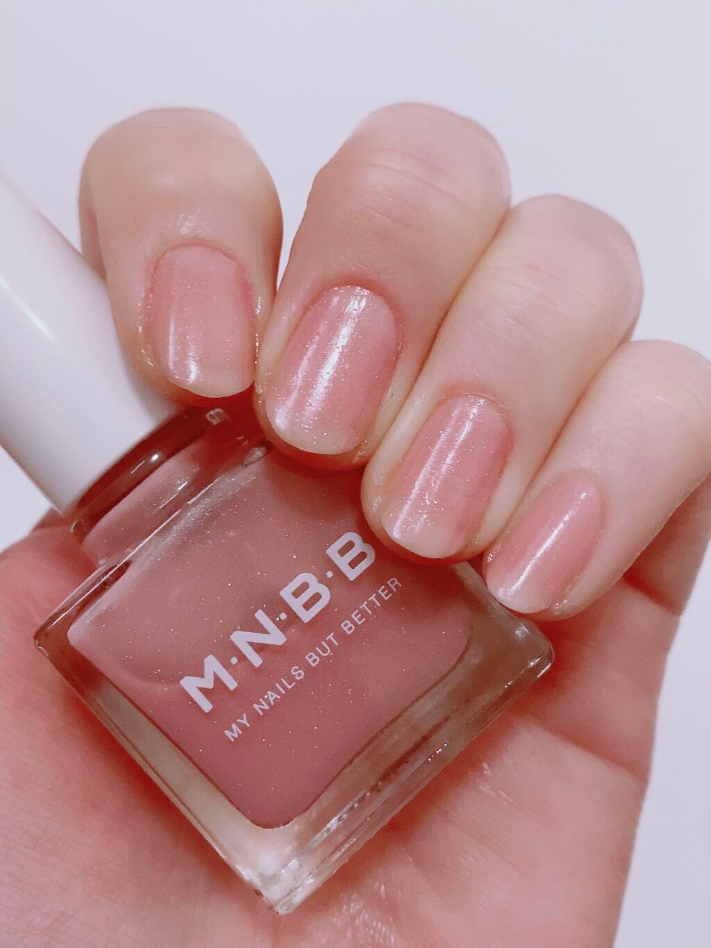 パーフェクトネイルコート カラー/M・N・B・B/オールインワンネイルを使ったクチコミ(3枚目)