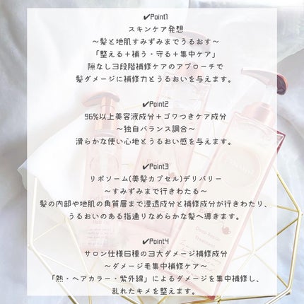 プルント ディープリペアペアセット アールグレイ N/Purunt./市販シャンプーを使ったクチコミ(2枚目)