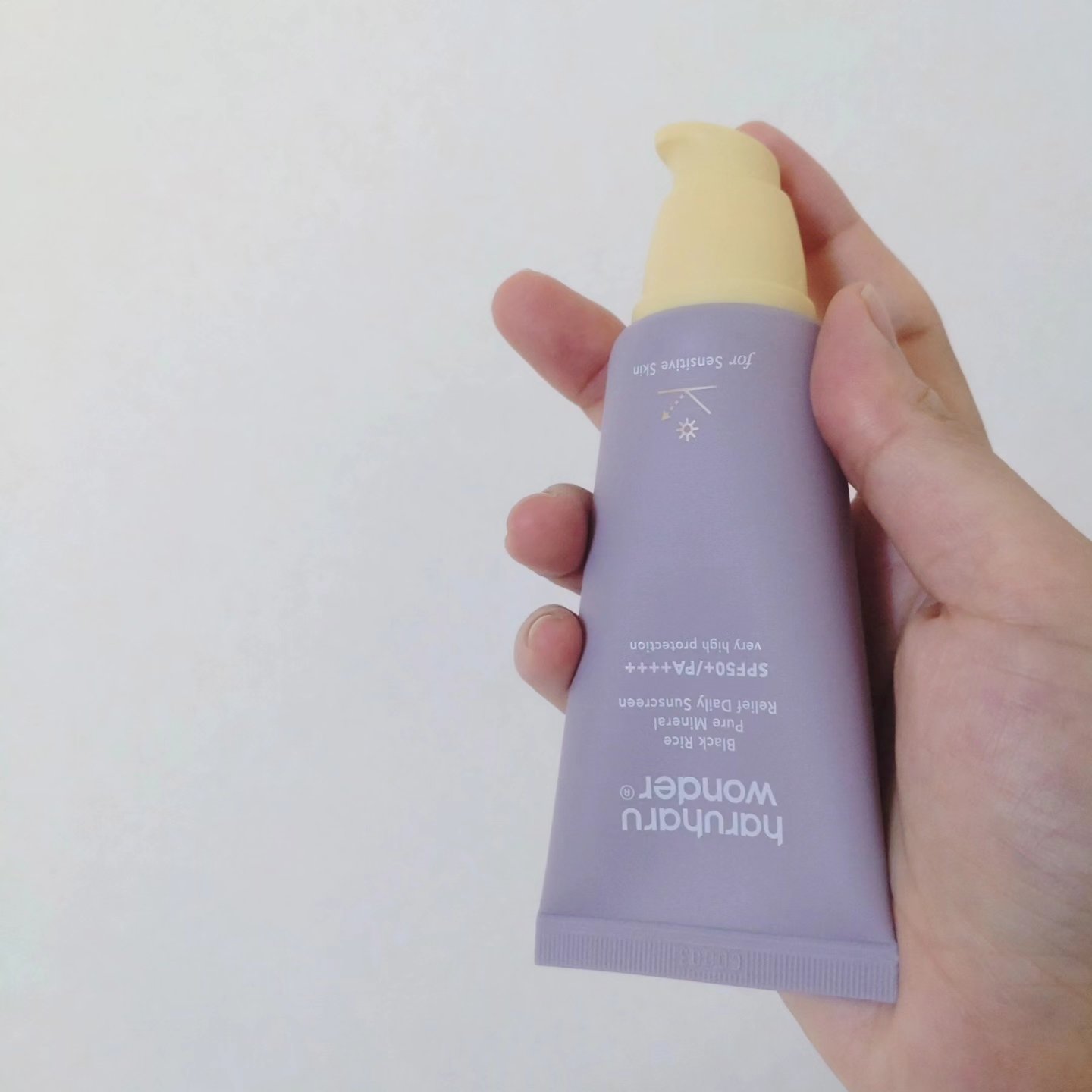 ブラックライス ピュア ミネラル リリーフ デイリー サンスクリーン/haruharu wonder/日焼け止めクリームを使ったクチコミ（3枚目）