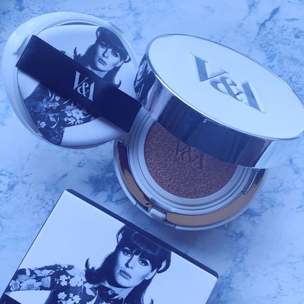 ロングウェアクッションファンデーション マット/V&Aビューティー/クッションファンデーションを使ったクチコミ(3枚目)