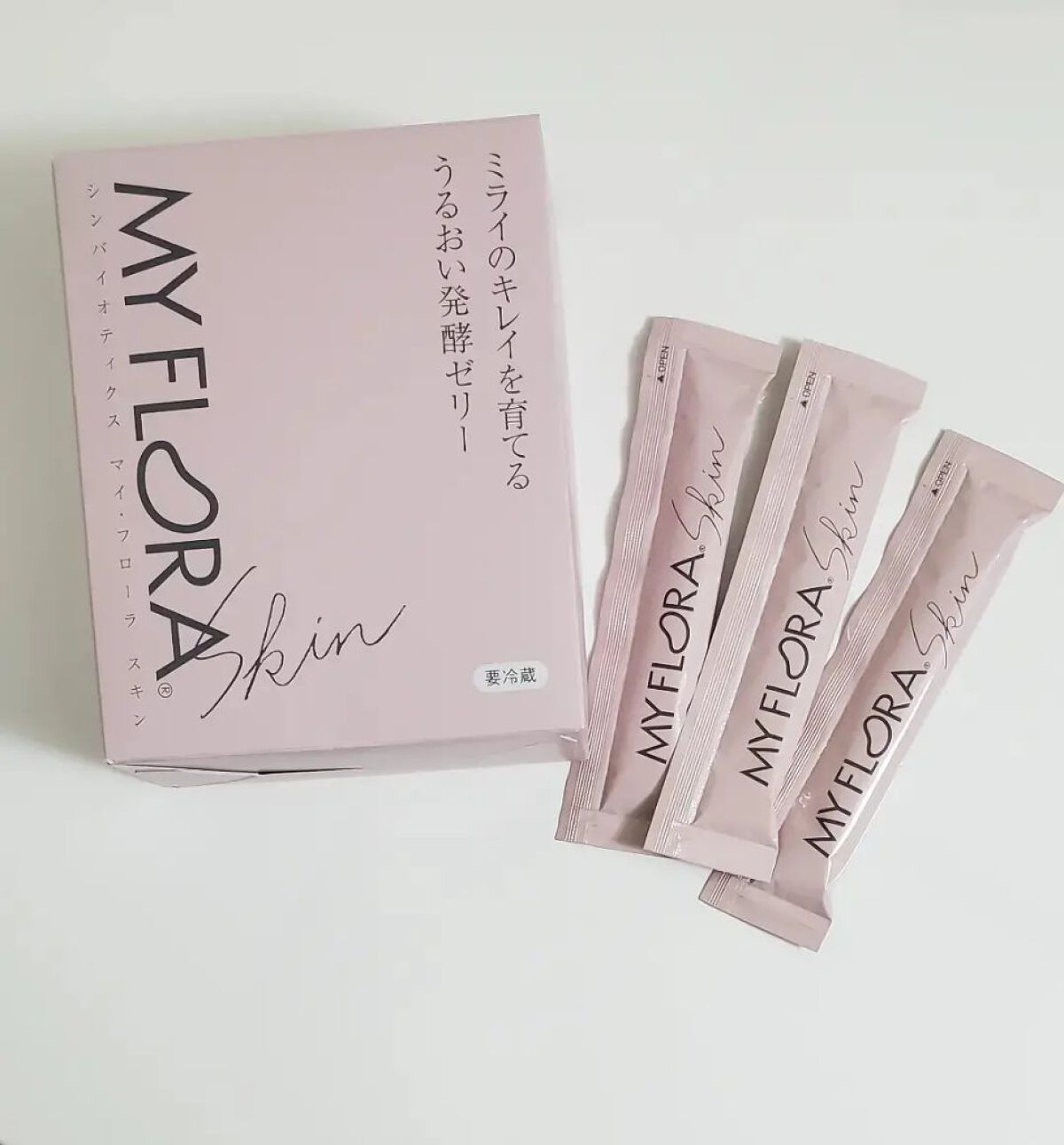 マイ・フローラスキン/MY FRORA/ゼリー飲料を使ったクチコミ（1枚目）