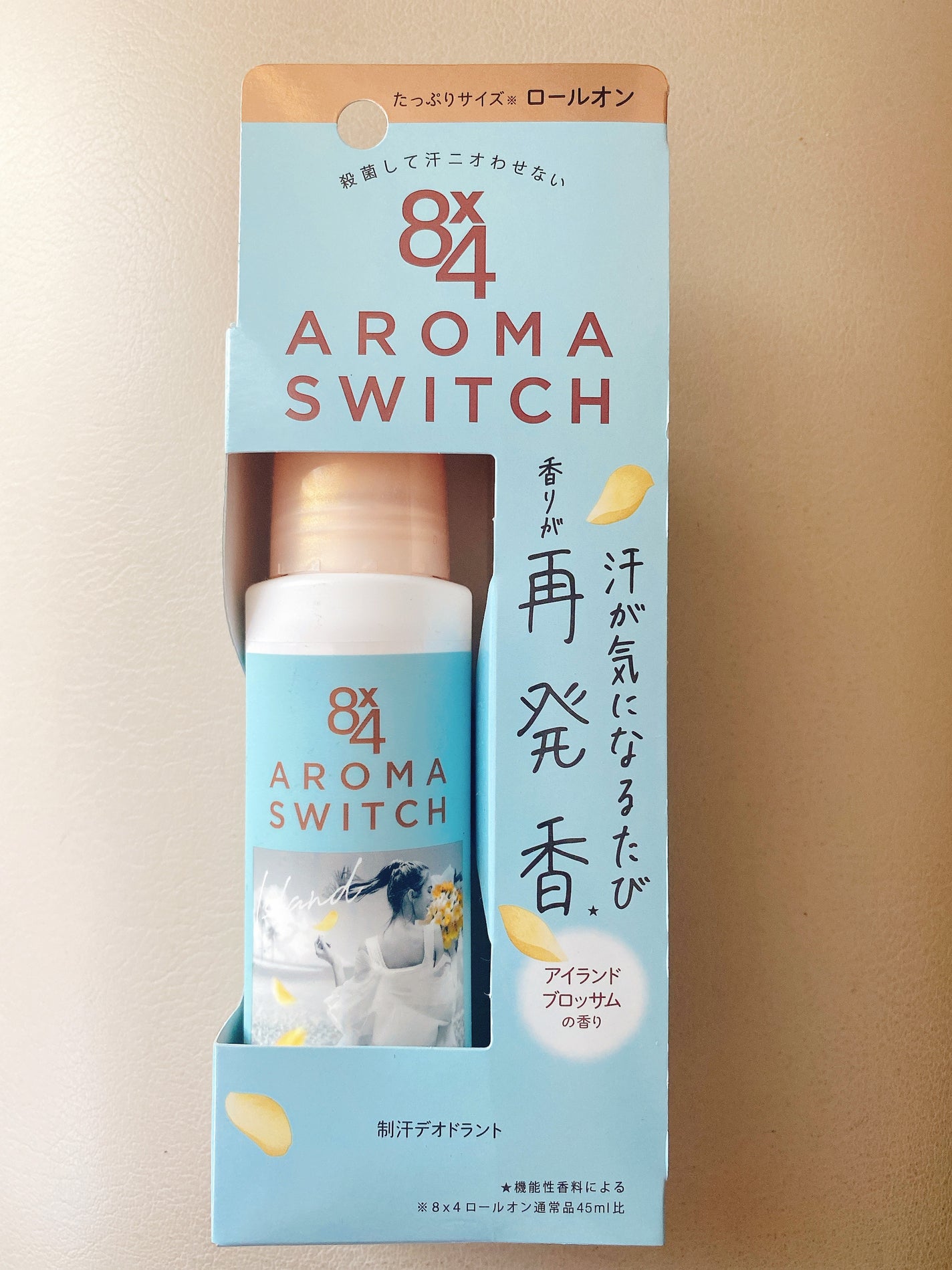 8x4 アロマスイッチ ロールオン アイランドブロッサムの香り/8x4/デオドラント・制汗剤を使ったクチコミ(1枚目)