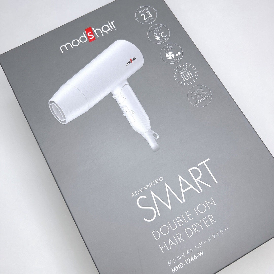 アドバンススマート ダブルイオンヘアードライヤー(MHD-1246)/mod's hair/ドライヤーを使ったクチコミ(4枚目)