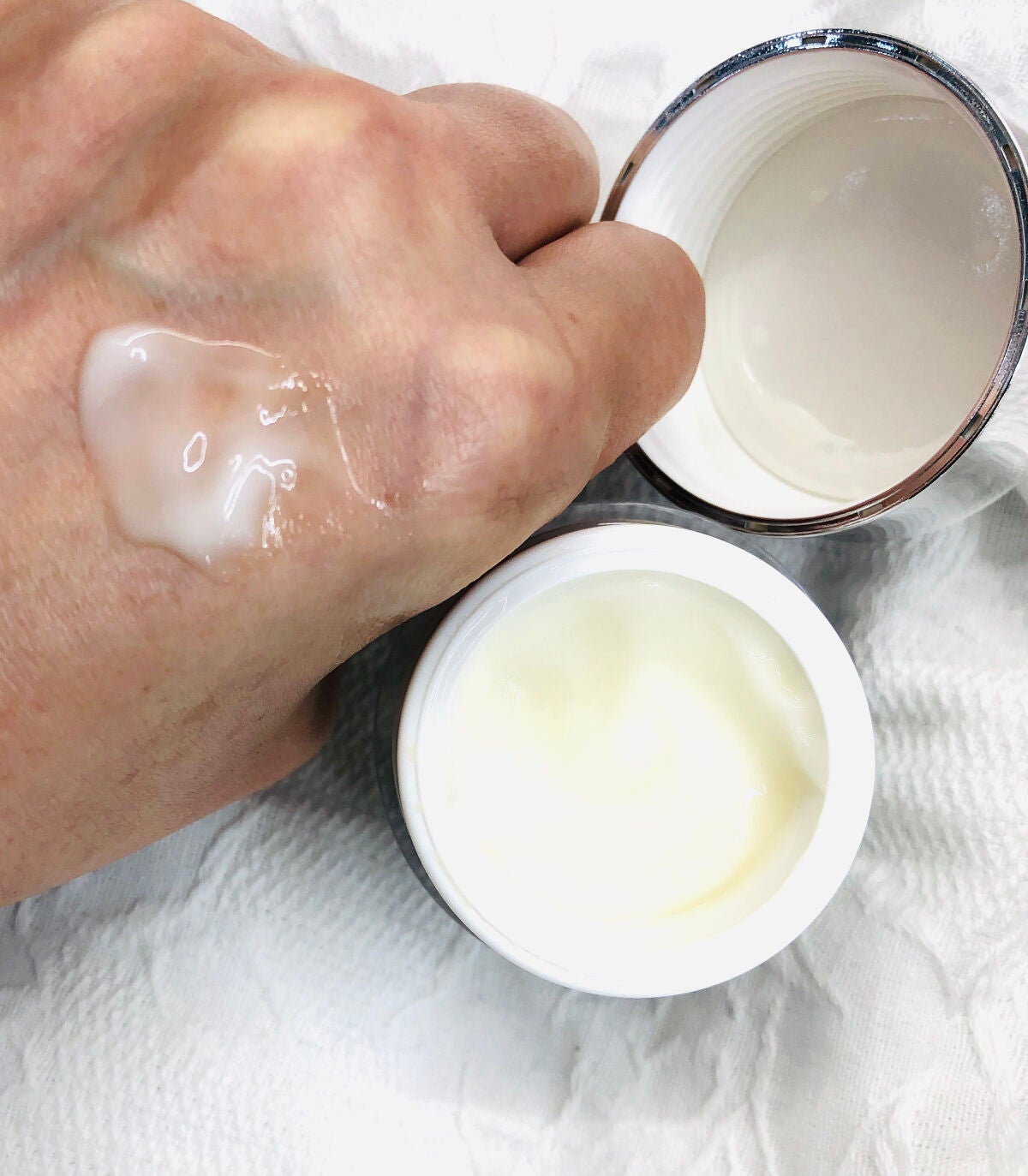 ブライトニングクリーム/DEW/フェイスクリームを使ったクチコミ(2枚目)