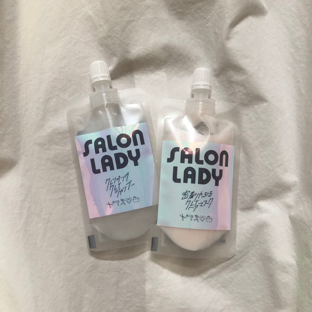 サロンレディ クレンジングクレイシャンプー/SALON LADY/市販シャンプーを使ったクチコミ(1枚目)