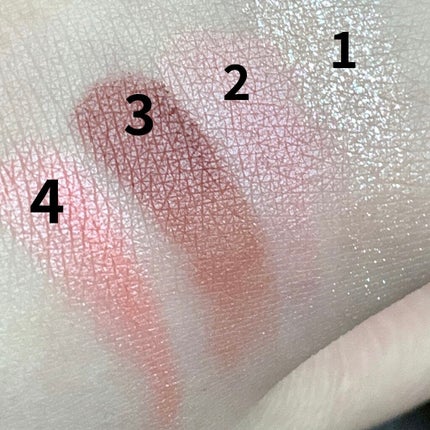 シルキースフレアイズ(マットタイプ)/キャンメイク/アイシャドウパレットを使ったクチコミ(4枚目)