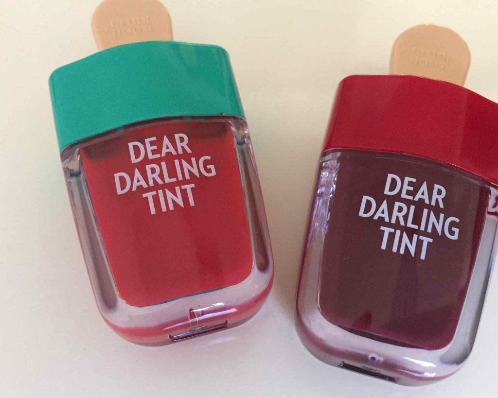 ディアダーリン ウォータージェルティント (アイスティント)/ETUDE/口紅を使ったクチコミ(1枚目)