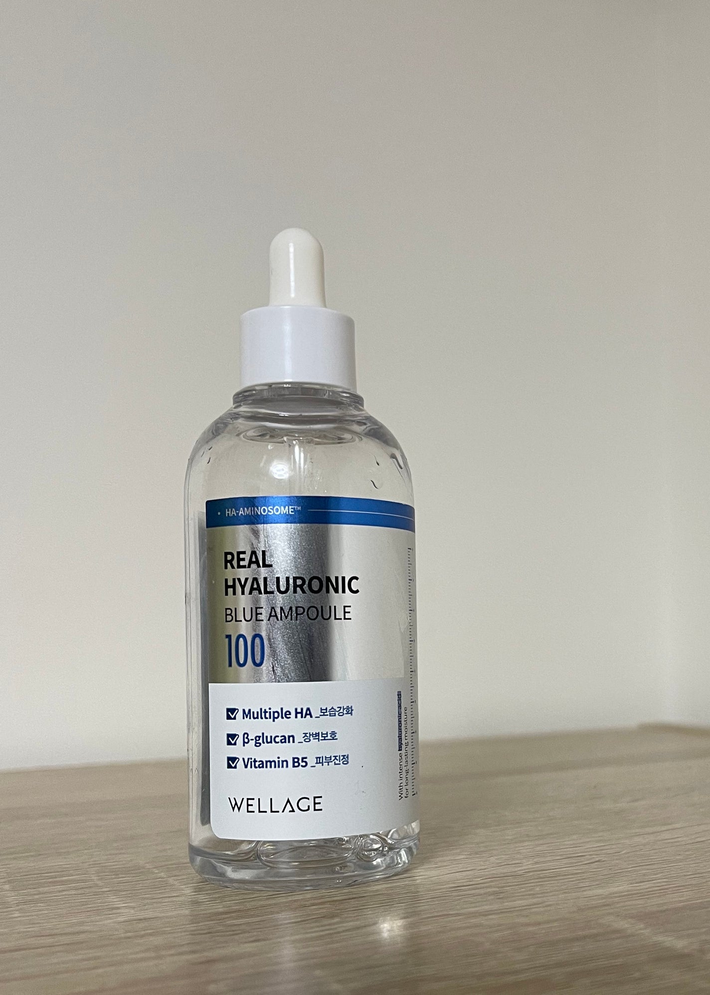 リアルヒアルロニックブルーアンプル 100/Wellage/美容液を使ったクチコミ(1枚目)