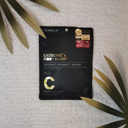 シートマスク ヒト幹細胞×VC200/CICIBELLA/シートマスク・パックを使ったクチコミ(1枚目)