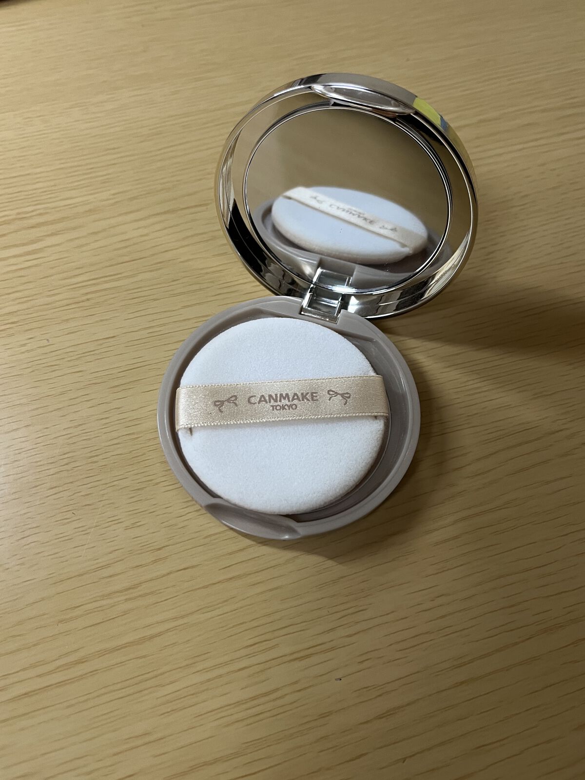 マシュマロフィニッシュパウダー MB マットベージュオークル（旧パッケージ）/キャンメイク/プレストパウダーを使ったクチコミ（3枚目）