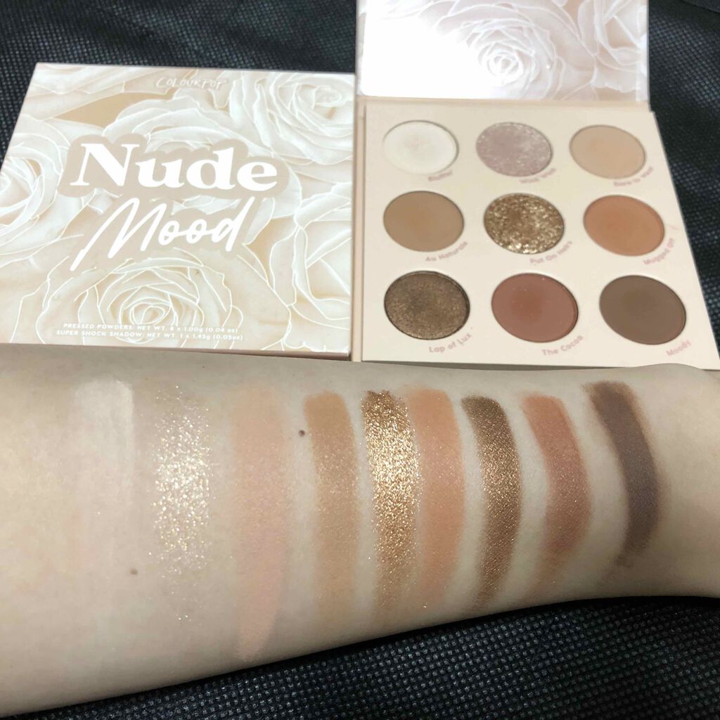  ヌードムード/ColourPop/アイシャドウパレットを使ったクチコミ（2枚目）