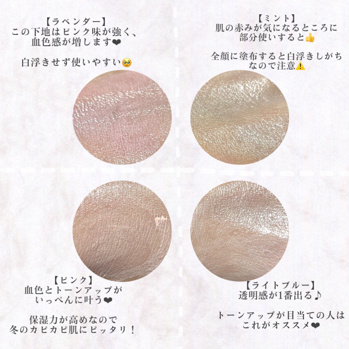 メーキャップ ベース クリーム UV/ちふれ/化粧下地を使ったクチコミ(3枚目)