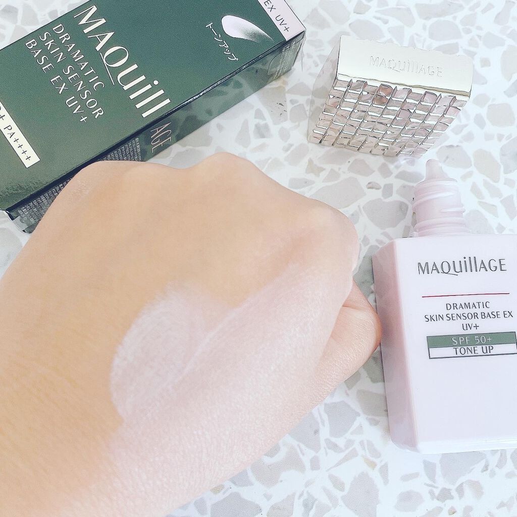ドラマティックスキンセンサーベース EX UV+/マキアージュ/化粧下地を使ったクチコミ(3枚目)