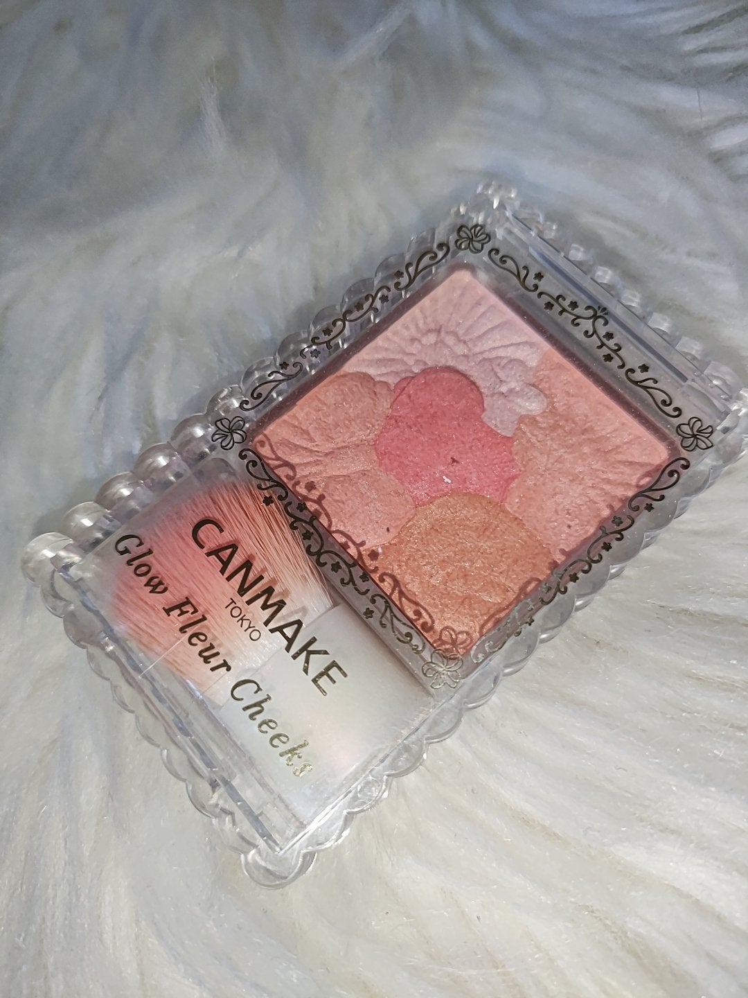 グロウフルールチークス/キャンメイク/パウダーチークを使ったクチコミ(4枚目)