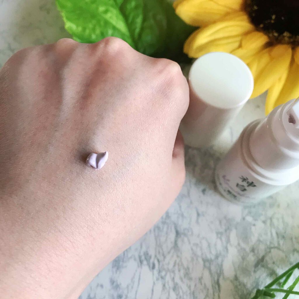 神白CCオールインワンジェル/健康コーポレーション/化粧下地を使ったクチコミ(2枚目)