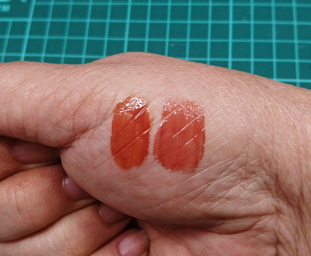 ウォータリーティントリップ マット/CEZANNE/リップティントを使ったクチコミ（2枚目）