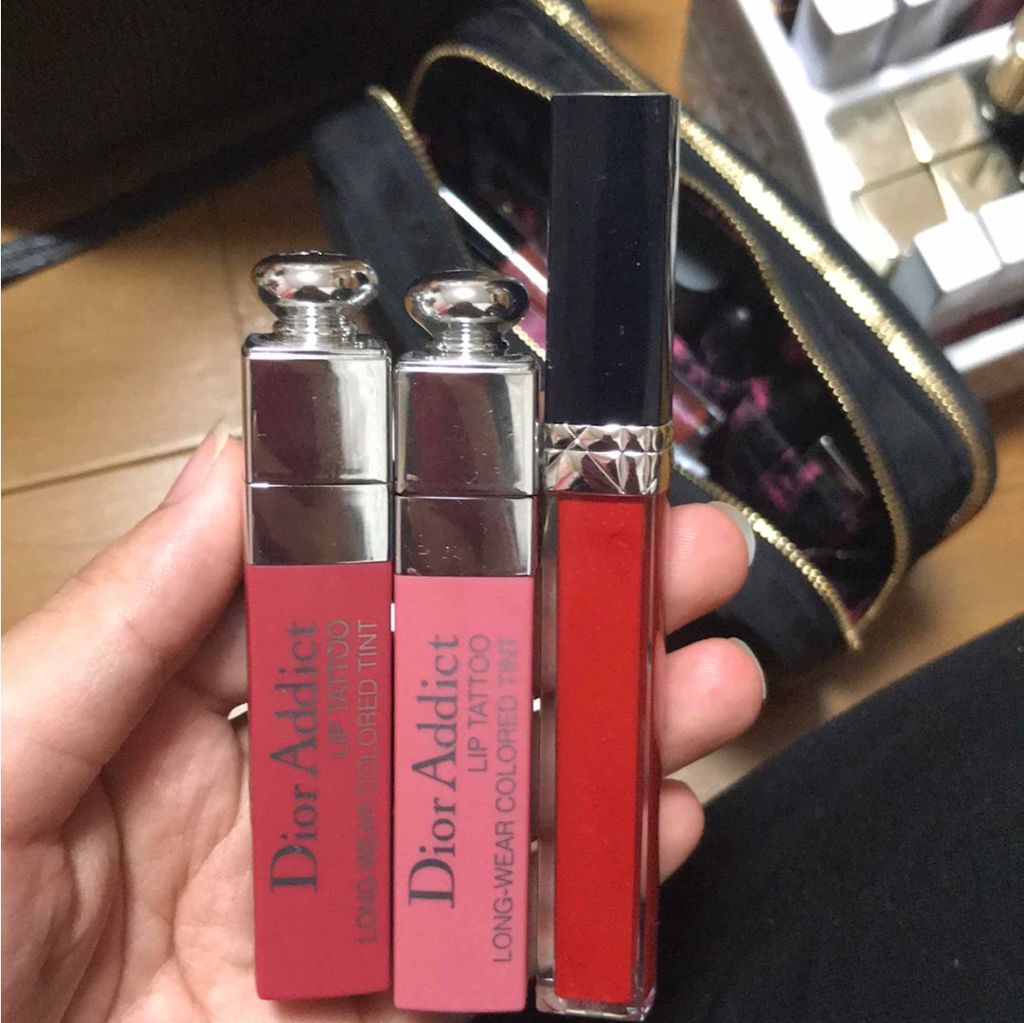 【旧】ディオール アディクト リップ ティント/Dior/リップグロスを使ったクチコミ（1枚目）
