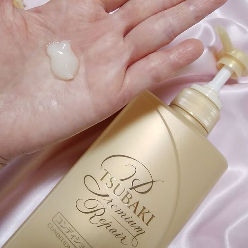 プレミアムリペア シャンプー／ヘアコンディショナー/TSUBAKI/市販シャンプーを使ったクチコミ（3枚目）