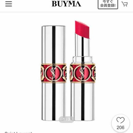 ヴォリュプテキャンディー/YVES SAINT LAURENT BEAUTE/口紅を使ったクチコミ(1枚目)