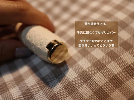 ラスティング リップカラーN 402 レッド系/CEZANNE/口紅を使ったクチコミ(2枚目)