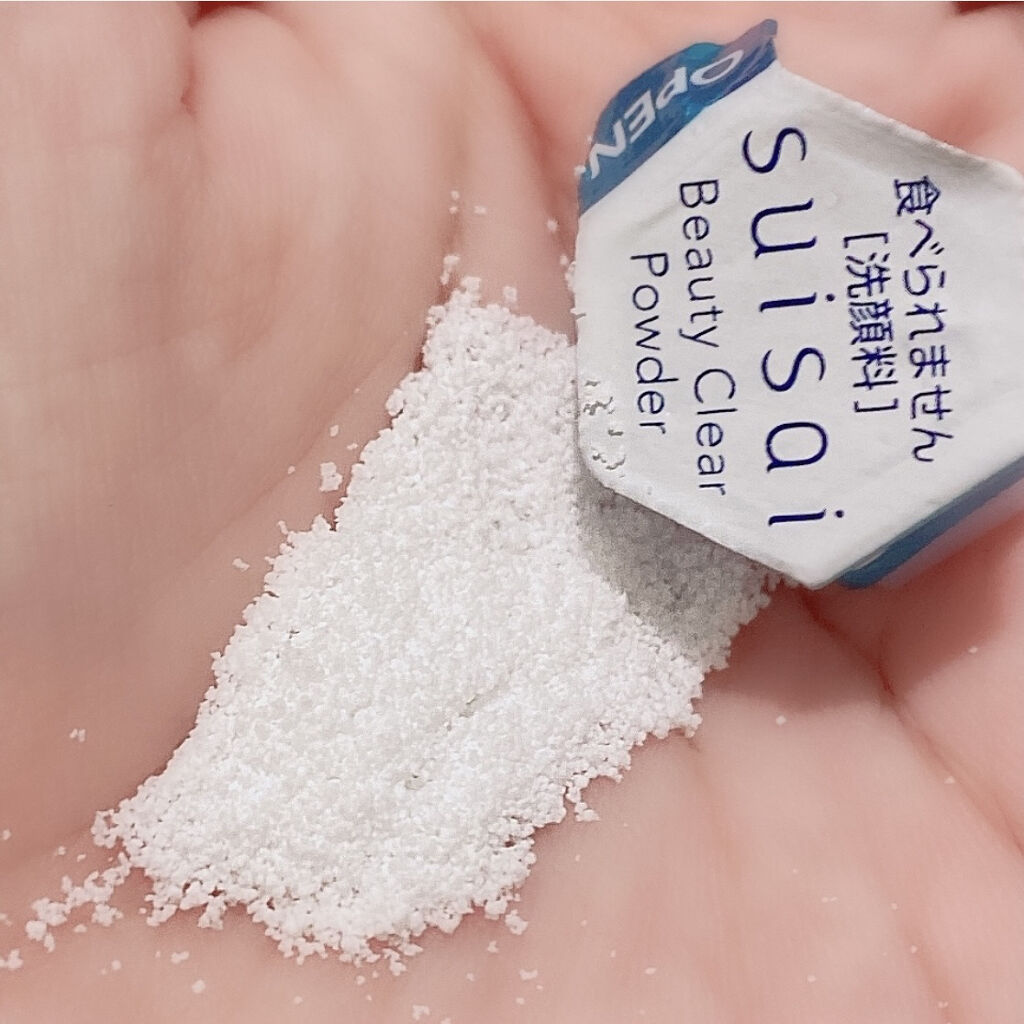 スイサイ ビューティクリア パウダーウォッシュ/suisai/洗顔パウダーを使ったクチコミ（2枚目）