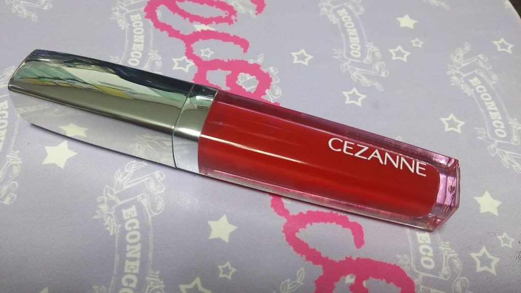 ジェルグロスリップ/CEZANNE/リップグロスを使ったクチコミ(1枚目)