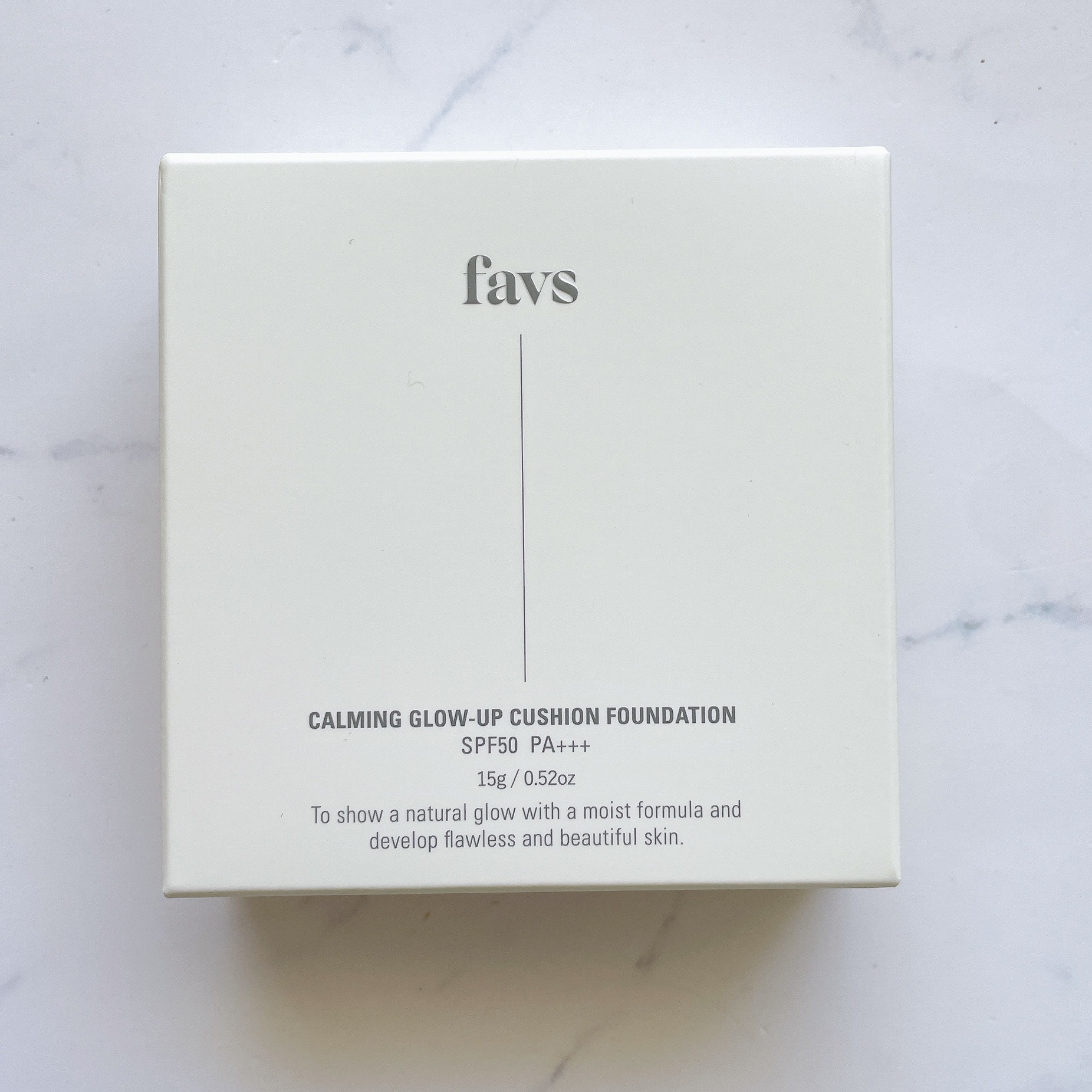 カーミンググロウアップクッションファンデーション/favs/リキッドファンデーションを使ったクチコミ（2枚目）