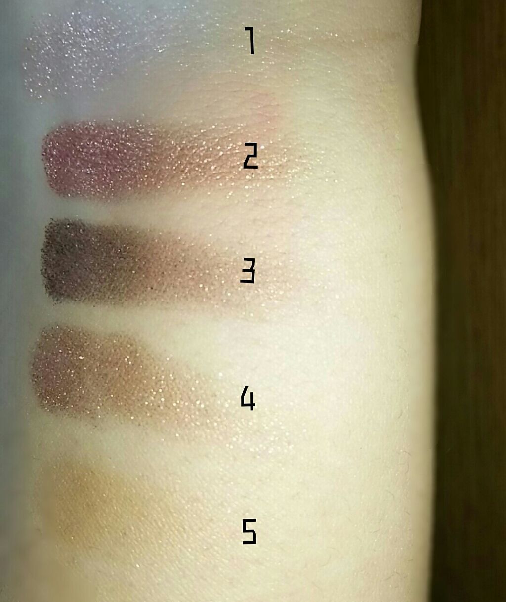 ブラウンシェードアイズN/KATE/アイシャドウパレットを使ったクチコミ（3枚目）