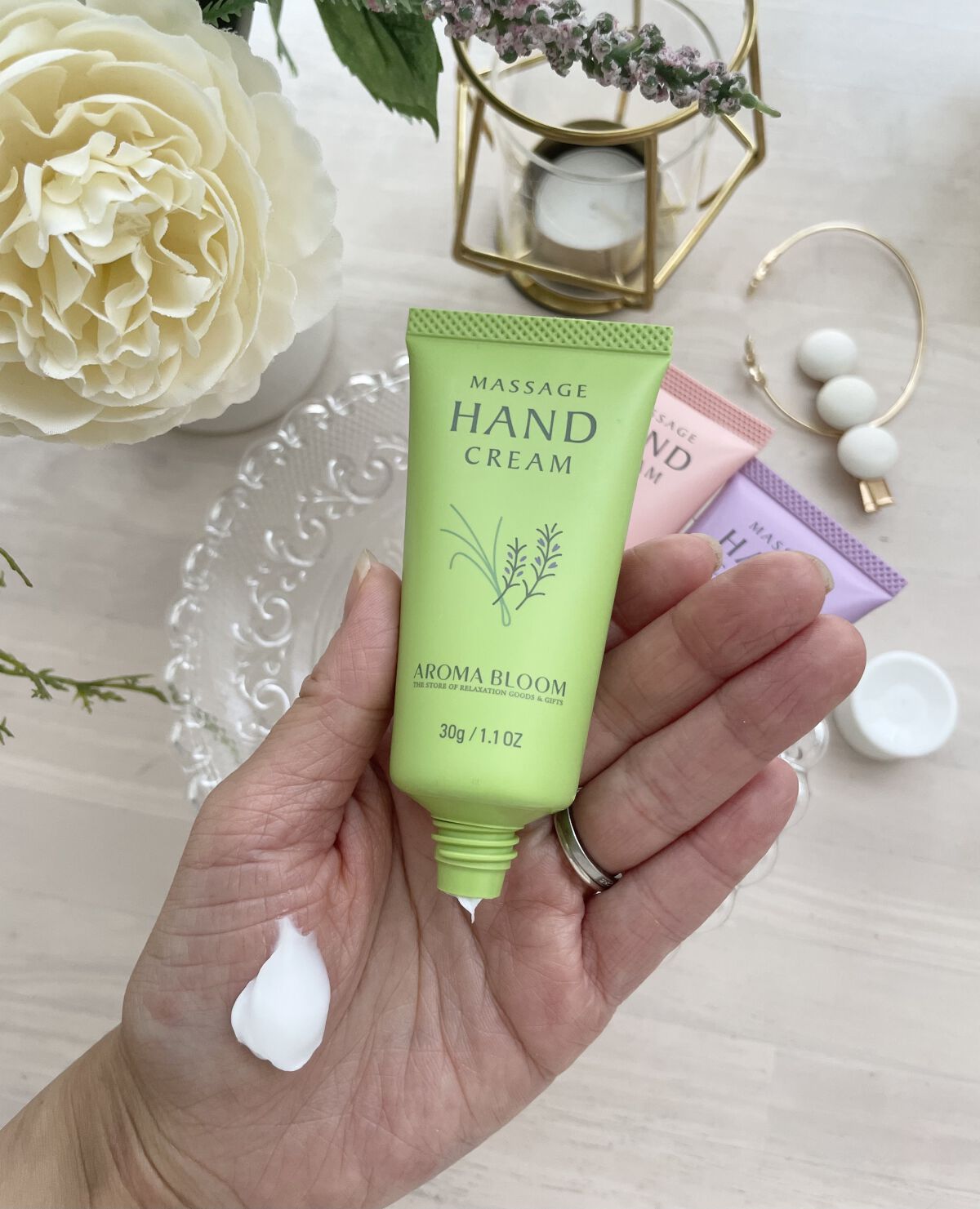 アロマブルーム ハンドクリーム/アロマブルーム/ハンドクリームを使ったクチコミ（3枚目）