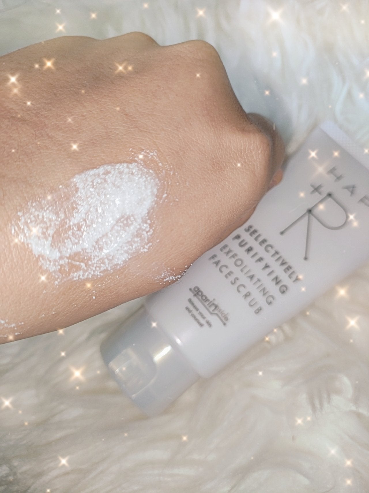 フェイススクラブ /HAP+R/スクラブ・ゴマージュを使ったクチコミ(3枚目)