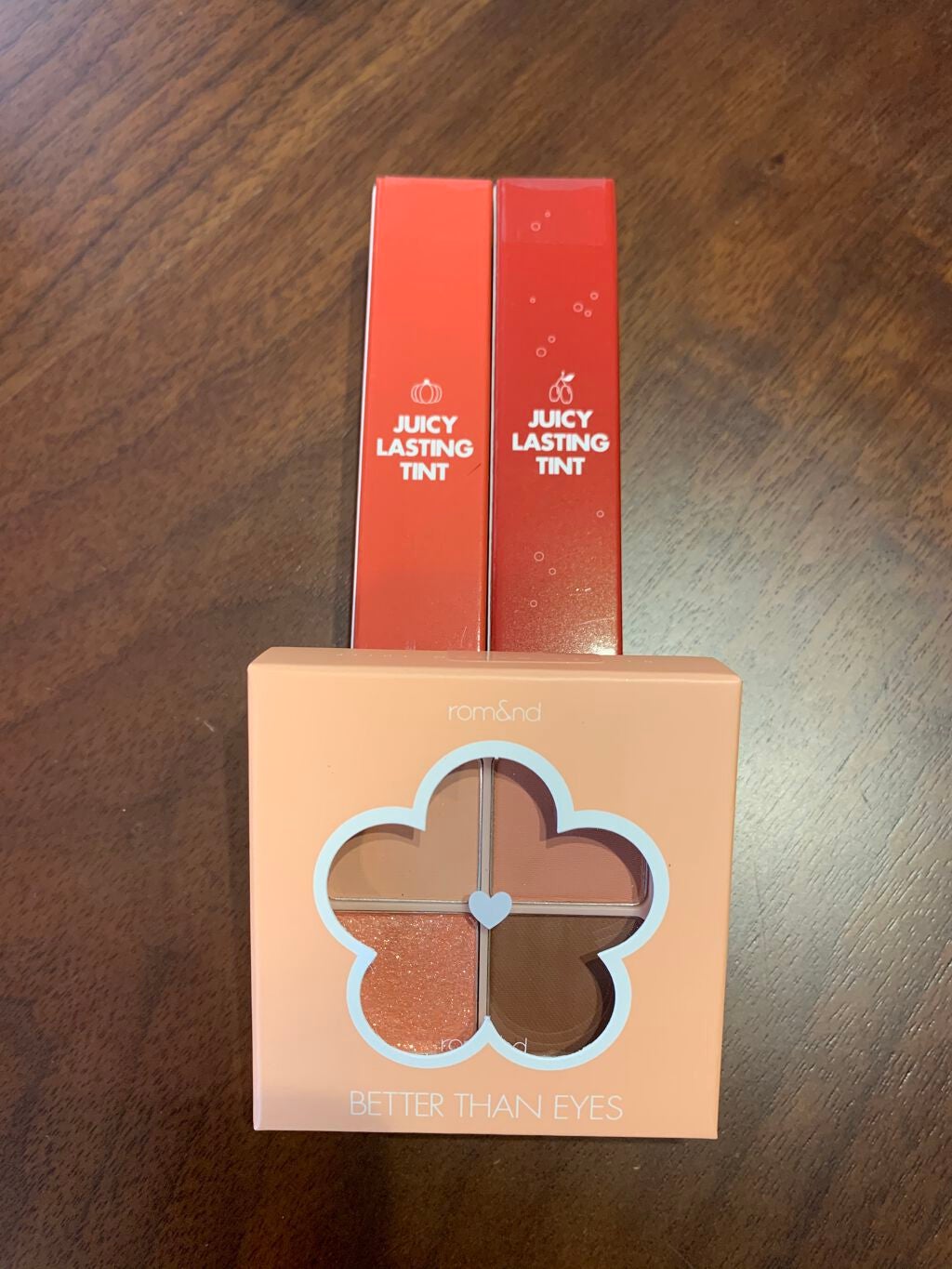 ジューシーラスティングティント/rom&nd/リップティントを使ったクチコミ(1枚目)