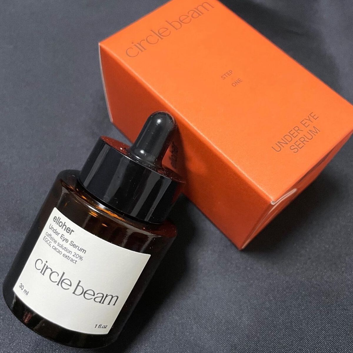 サークルビーム - Under Eye Serum/elloher/美容液を使ったクチコミ（2枚目）