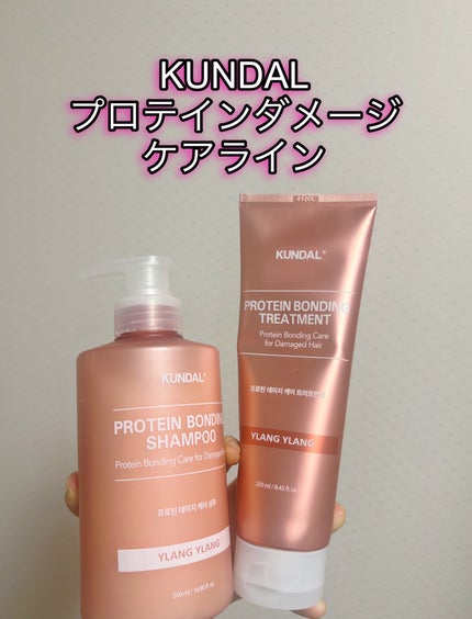 クンダル ダメージケア シャンプー/トリートメント/KUNDAL/市販シャンプーを使ったクチコミ(1枚目)