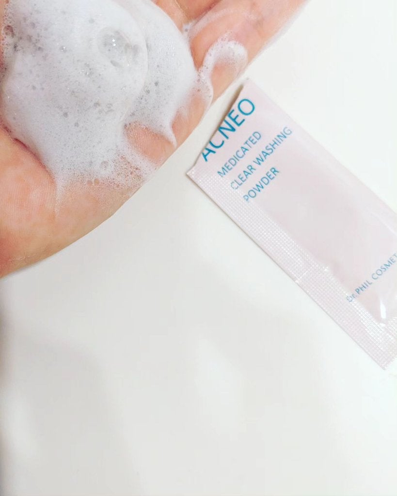 アクネオ 薬用 クリアウォッシング パウダー/フォルミュール/洗顔パウダーを使ったクチコミ(4枚目)