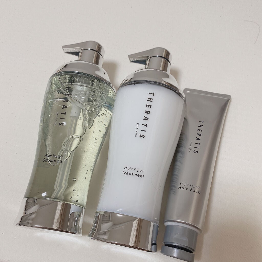ナイトリペア ヘアオイル/THERATIS/ヘアオイルを使ったクチコミ(4枚目)