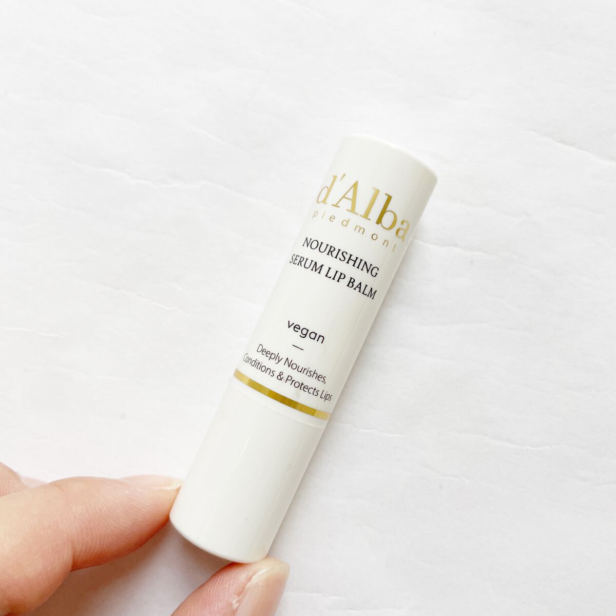 ホワイトトリュフナリシングセラムリップバーム/ダルバ/リップバームを使ったクチコミ（2枚目）