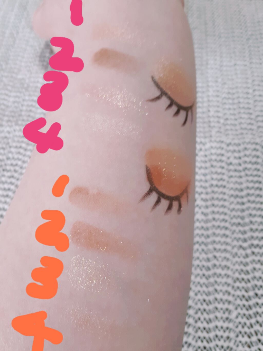 THE アイパレR/b idol/アイシャドウパレットを使ったクチコミ(3枚目)