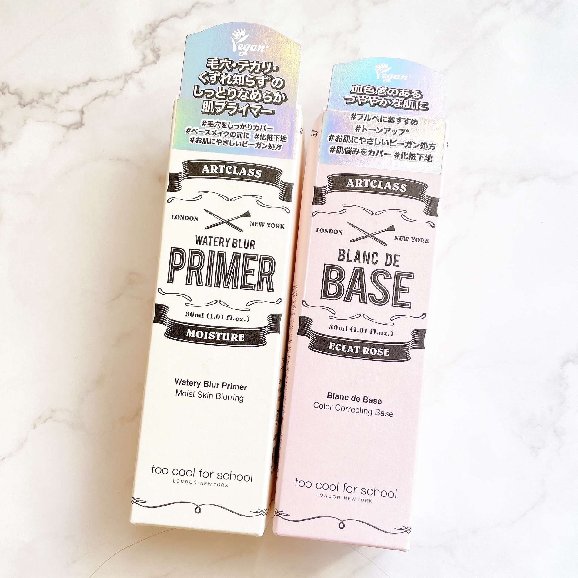 しっとり&なめらかウォータリーブラープライマー/too cool for school/化粧下地を使ったクチコミ（2枚目）