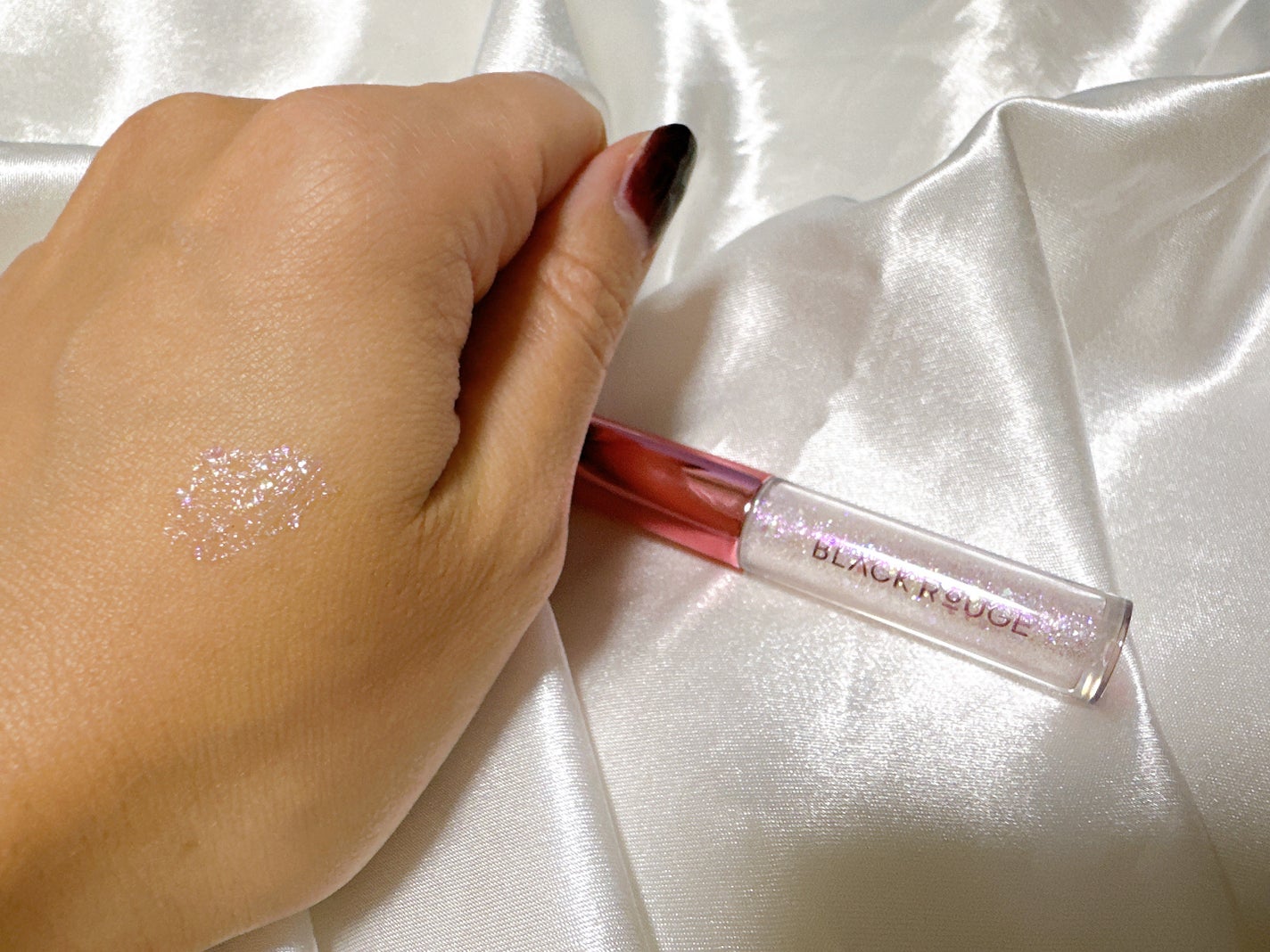 パールブリーアイグリッター/BLACK ROUGE/グリッターを使ったクチコミ(2枚目)