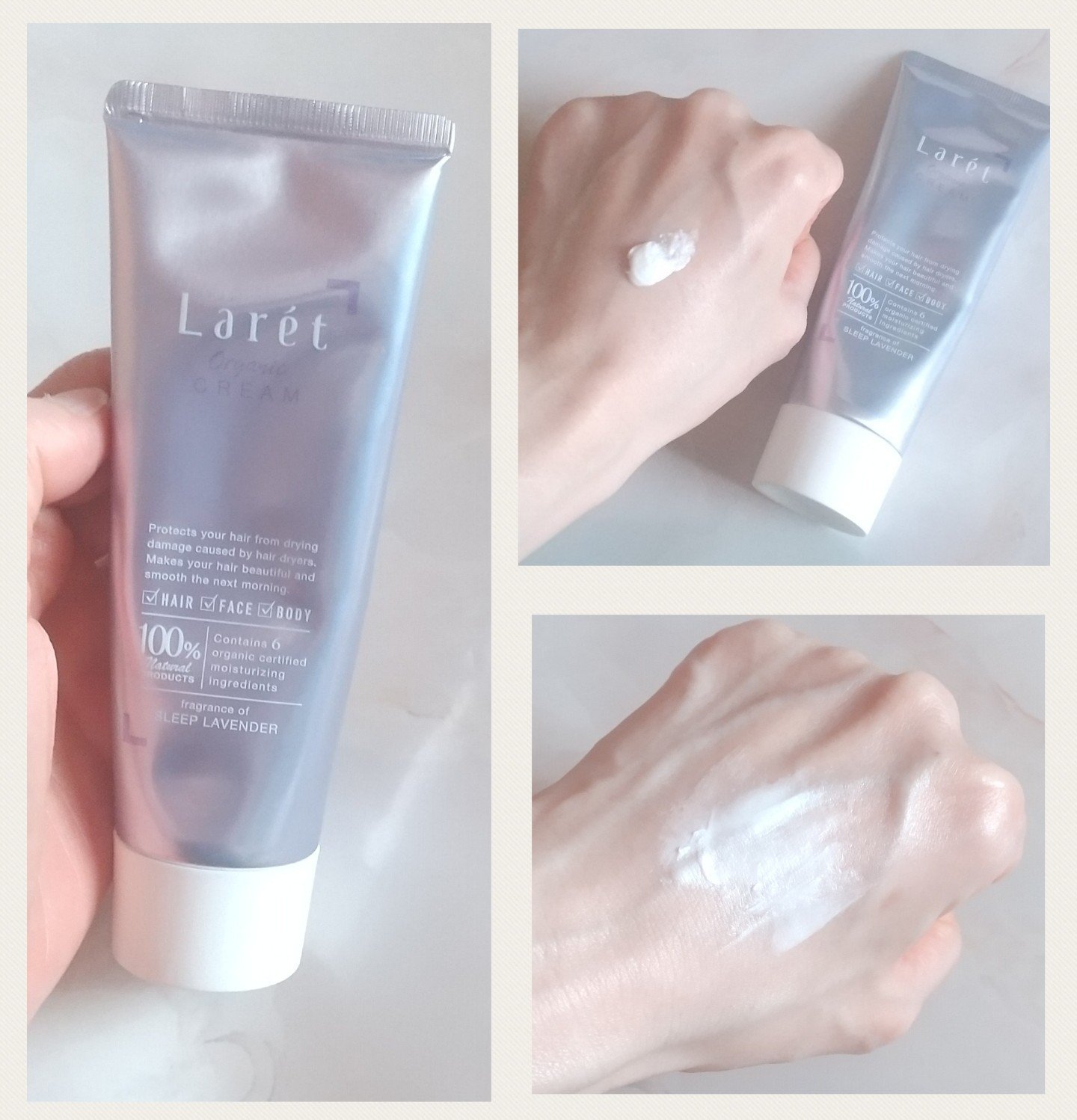 オーガニックミスト/Laret/ミスト状化粧水を使ったクチコミ（3枚目）