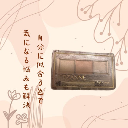 パレットコンシーラー/CEZANNE/パレットコンシーラーを使ったクチコミ(1枚目)