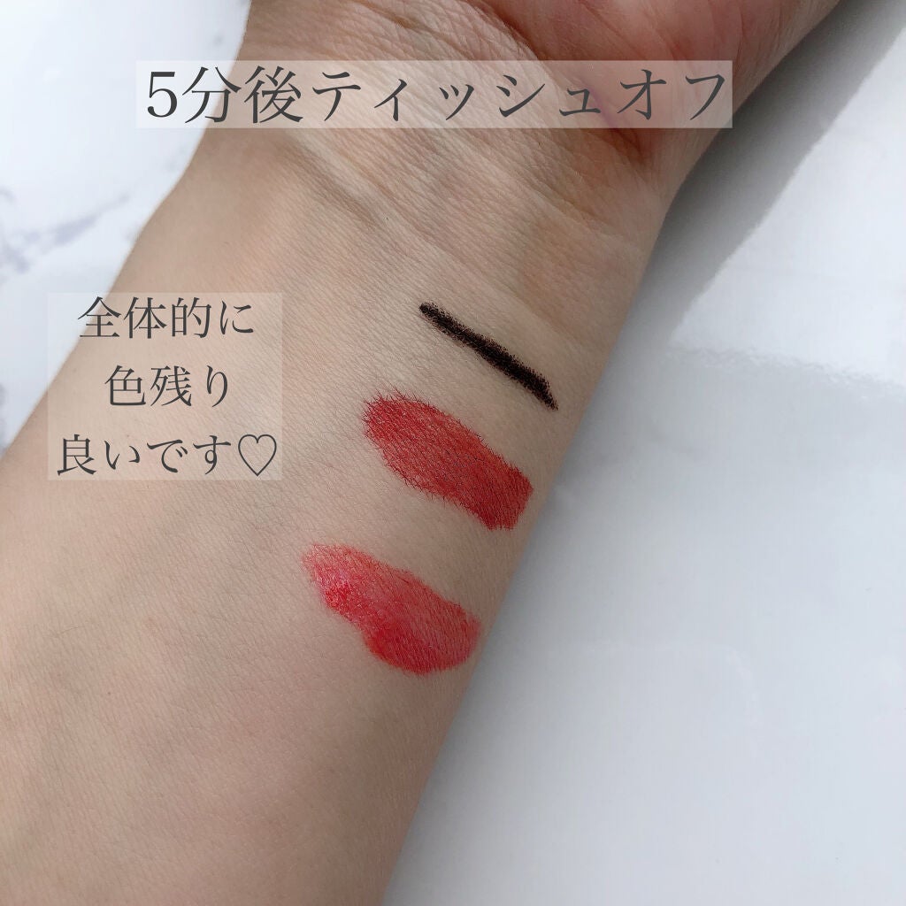 ブラッディライアー コーティングティント/lilybyred/リップティントを使ったクチコミ(5枚目)