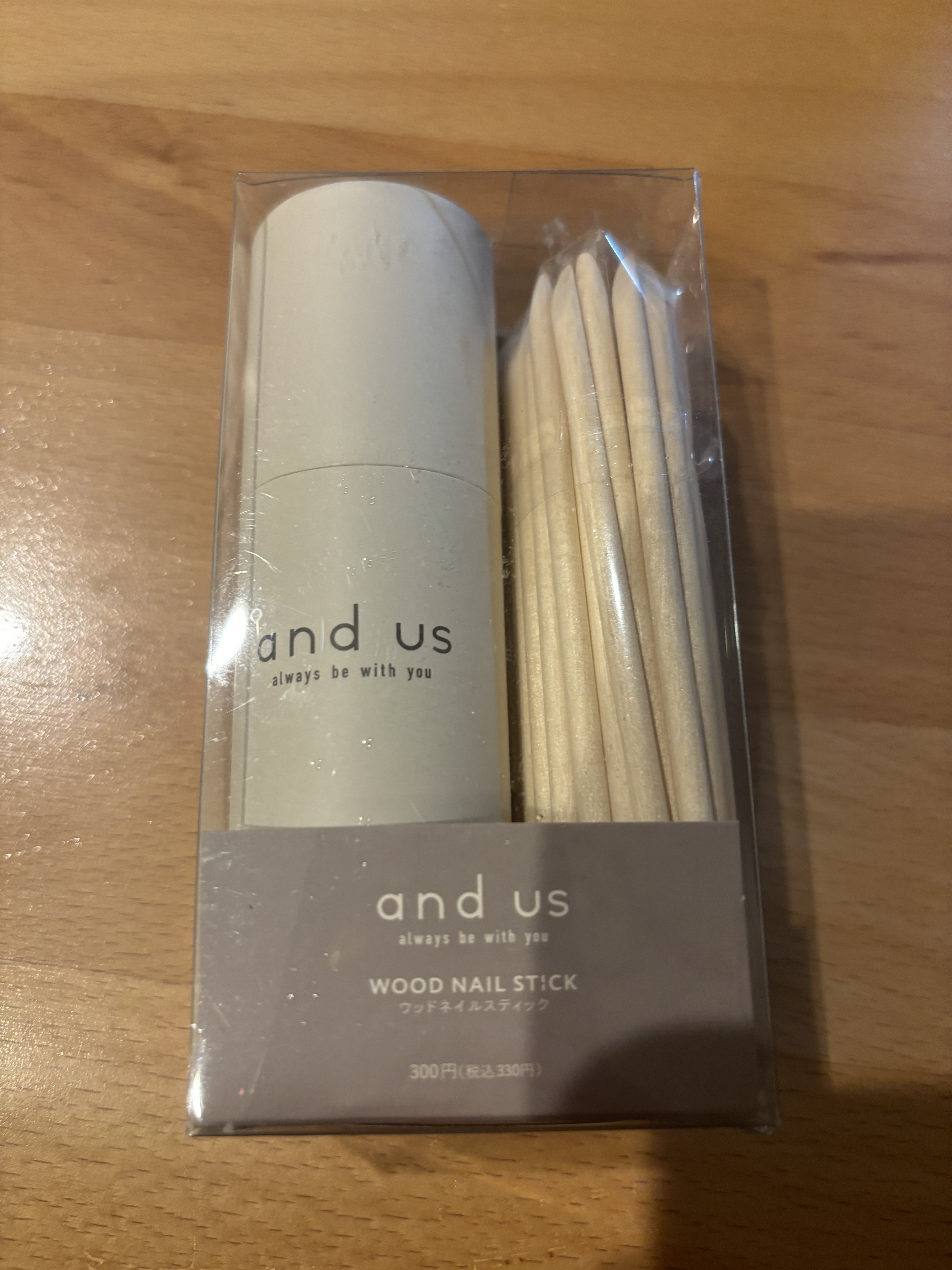 WOOD NAIL STICK/3COINS/ネイル用品を使ったクチコミ（1枚目）