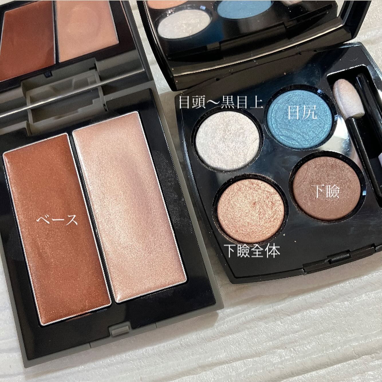 レ キャトル オンブル/CHANEL/アイシャドウパレットを使ったクチコミ（2枚目）