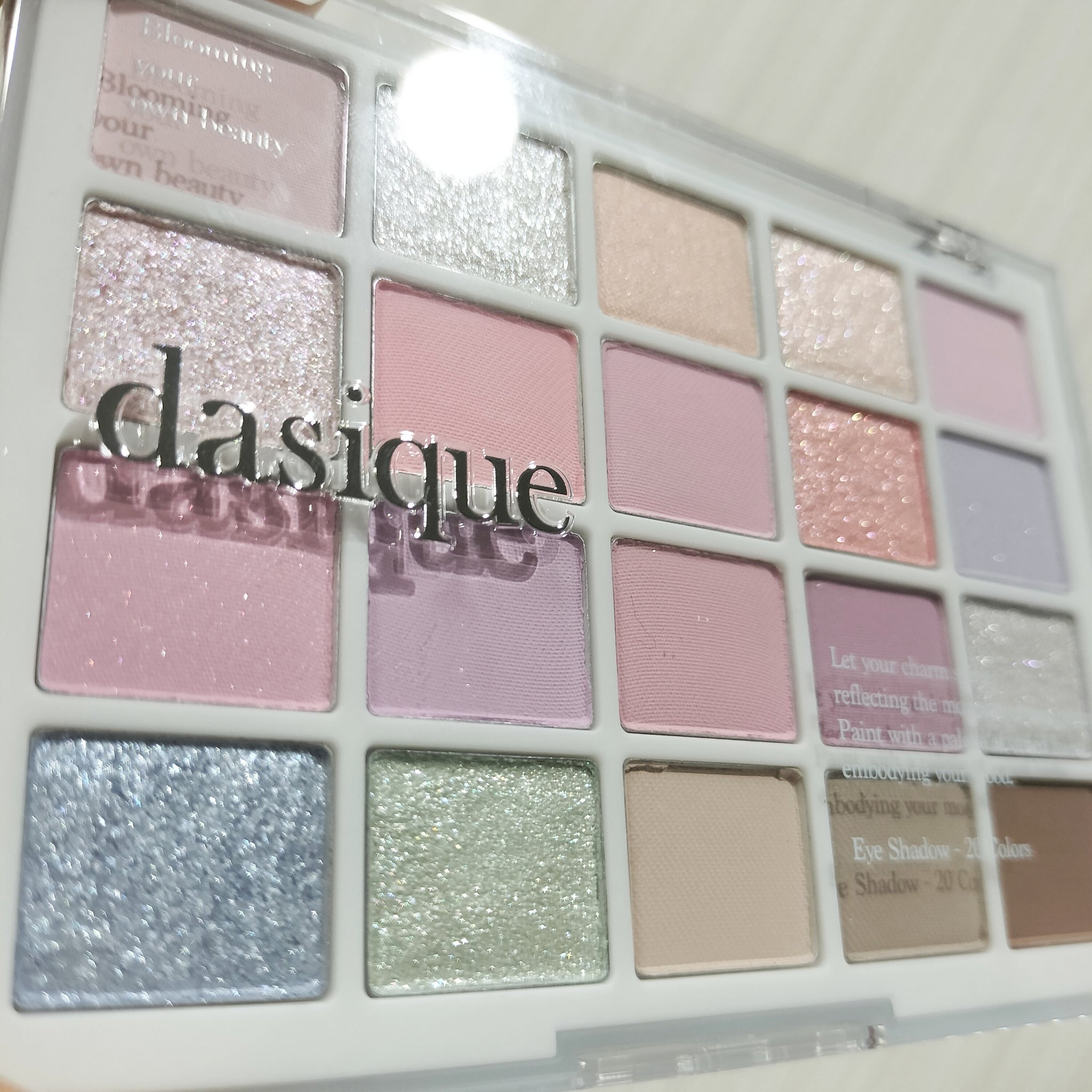 ムードシャドウパレット/dasique/アイシャドウパレットを使ったクチコミ（2枚目）